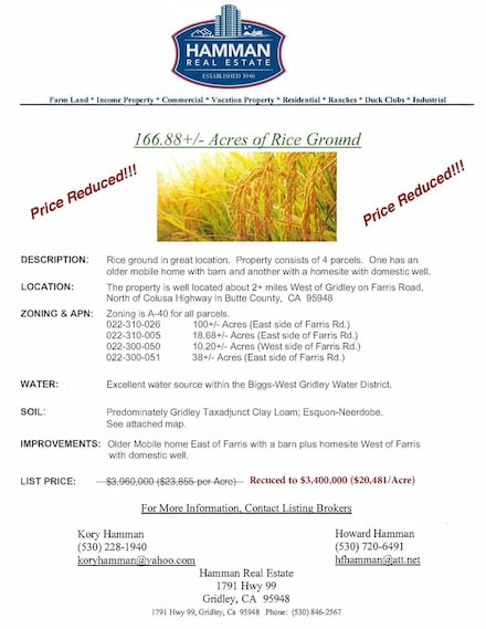 0 Farris Rd, Gridley, CA 95948