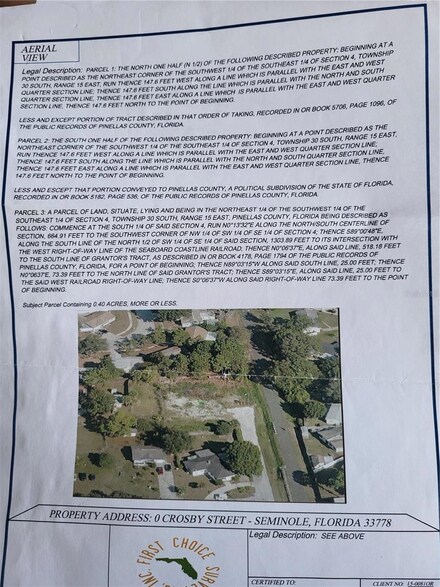 N/A Crosby Dr, Ridgecrest, FL 33778