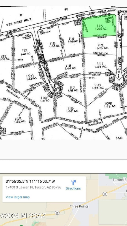 17400 S Lassen Place, Diamond Bell Ranch, AZ 85736