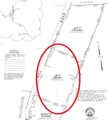 0, Lot 2 Flower Hill Rd, Warwick, MA 01378