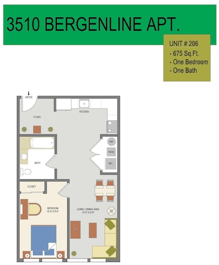 3510 Bergenline Ave Unit 206, Union City, NJ 07087