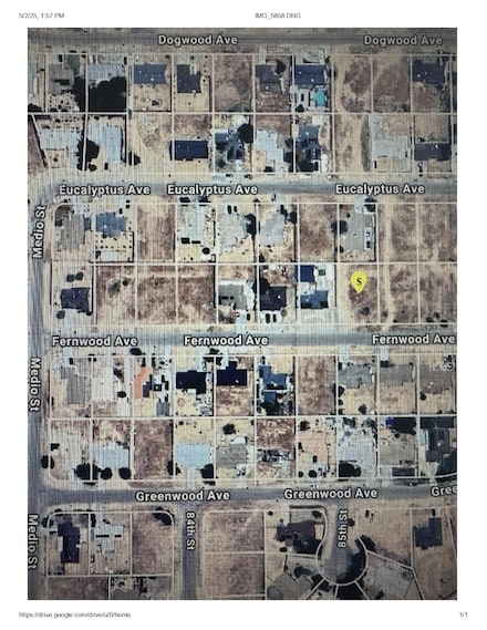0 Fernwood Ave Unit 25003374, California City, CA 93505