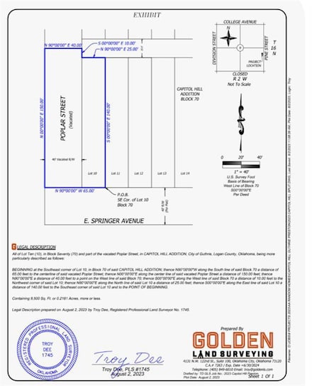 1416 E Springer Ave, Guthrie, OK 73044