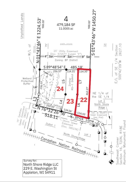 0 Brick Ln Unit 50302757, Menasha, WI 54952