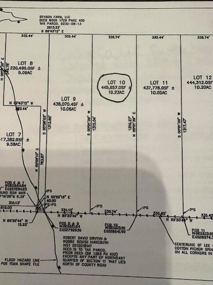 0 Cr 2790 Lot 10, Guntown, MS 38849