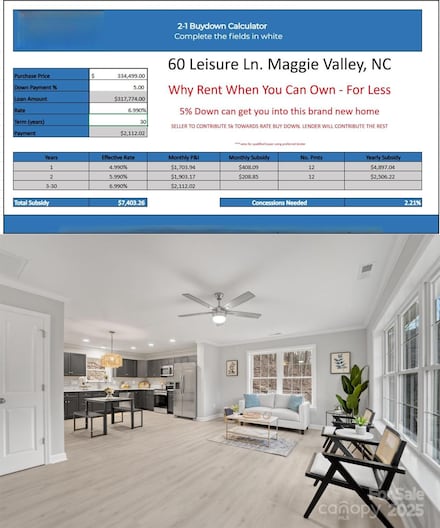 60 Leisure Ln, Maggie Valley, NC 28751