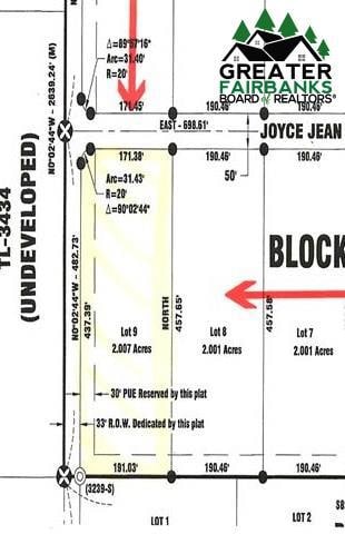 Lot 9 Block 2 Joyce Jean Dr, Fairbanks, AK 99712