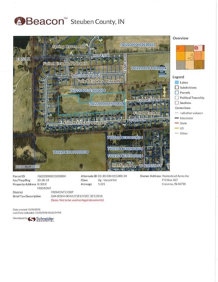 6405 N 300 E, Fremont, IN 46737