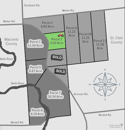 0 00 Kroner 4001 - 020 Parcel 3 Rd Unit 50159555, Columbus, MI 48063