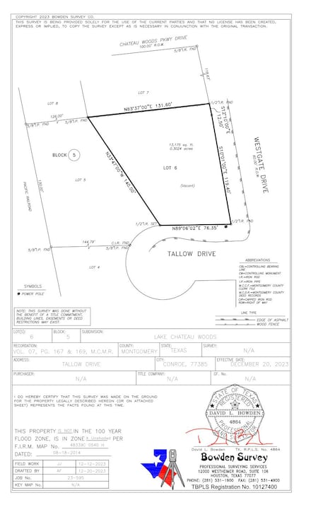 0 Tallow, Conroe, TX 77385