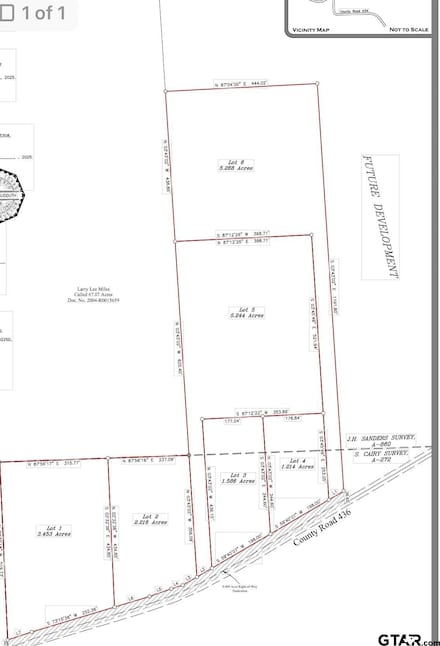 TBD County Road 436, Lindale, TX 75771