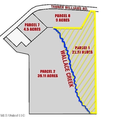 0 Tanner Williams Rd -Parcel 1, Lucedale, MS 39452