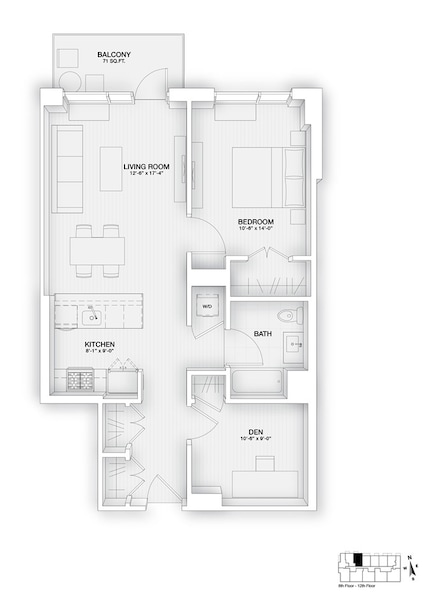 160 1st St Unit 1211, Jersey City, NJ 07302