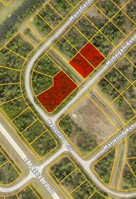 4 lots Mansfield Cir, North Port, FL 34288