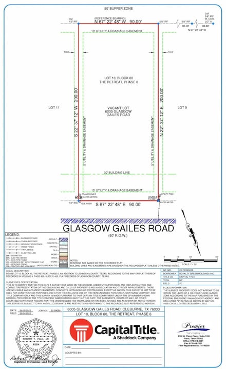 6005 Glasgow Gailes Rd, Cleburne, TX 76033