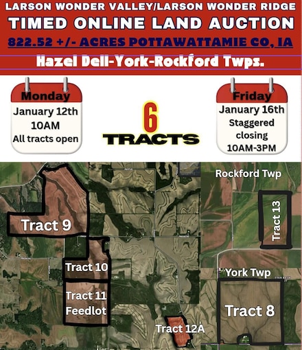 78 AC M/L Sumac Rd, Honey Creek, IA 51542