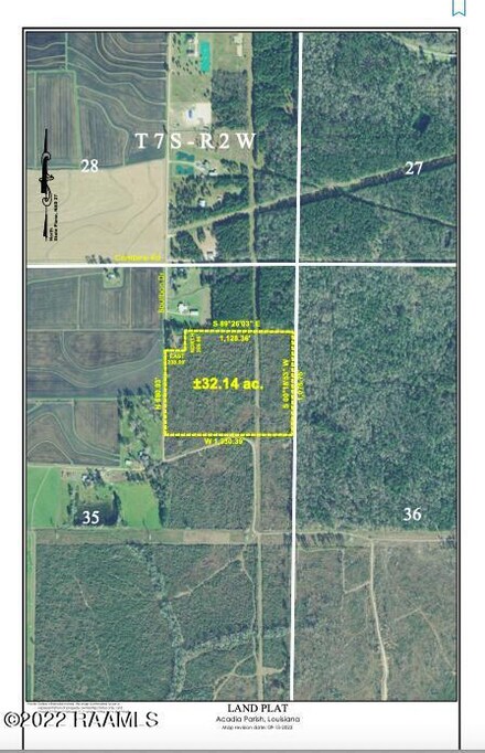 0001 Bourbon Rd, Basile, LA 70515