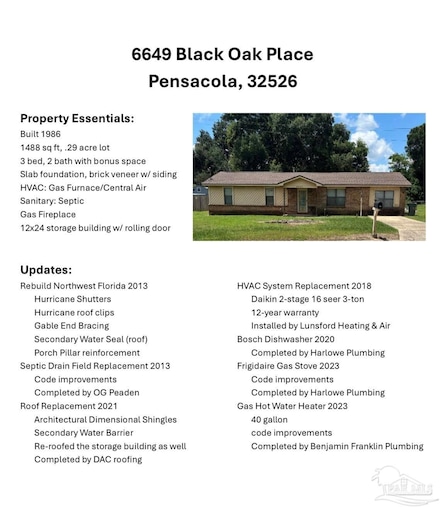 6649 Black Oak Place, Pensacola, FL 32526