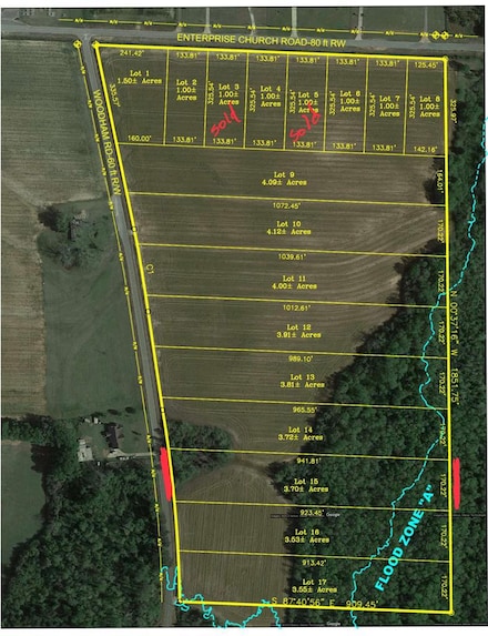 Lot 15 Woodham Rd, Ashford, AL 36312