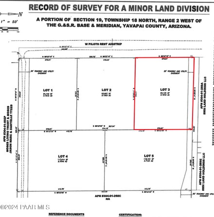 LOT 3 W Pilots Rest Airstrip, Paulden, AZ 86334