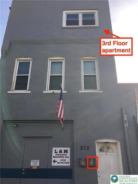 210 W Gordon St Unit 3rd floor, Allentown, PA 18102