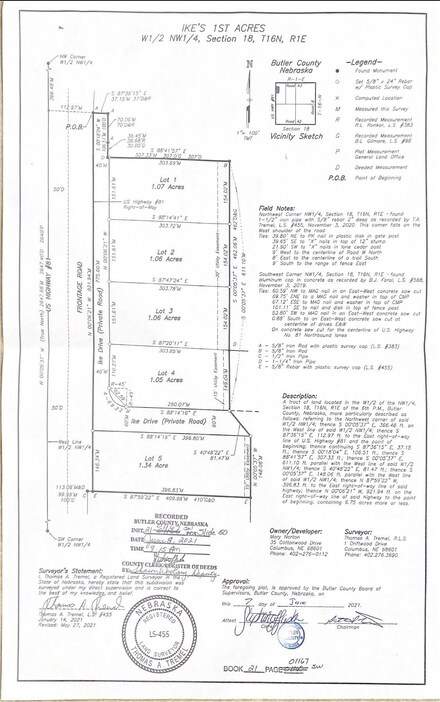 4284 A Rd Unit (LOT 1), Richland, NE 68601