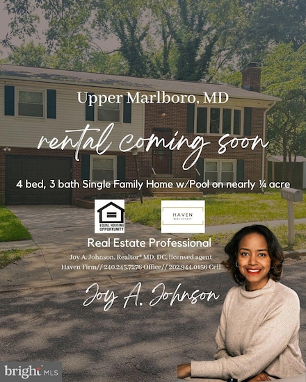 3608 Halloway N, Upper Marlboro, MD 20772