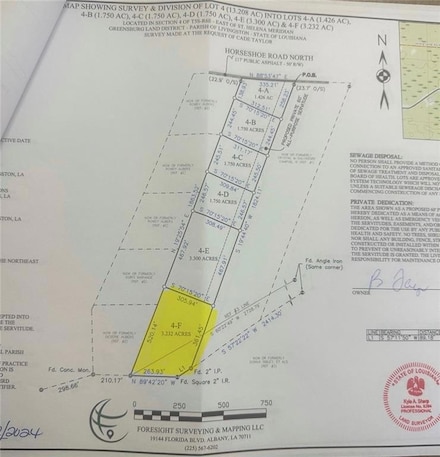 LOT 4F Horseshoe Rd, Independence, LA 70443