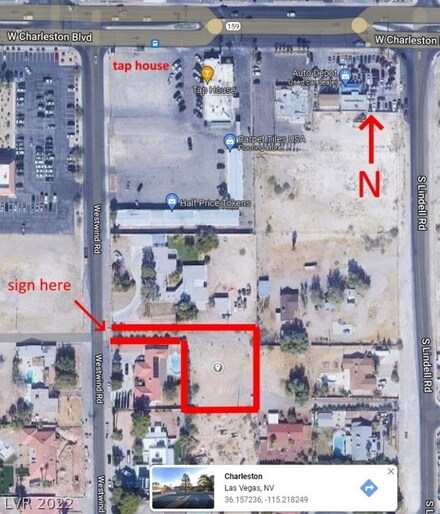 0 Flag Lot On Westwind So of Charleston Ln, Las Vegas, NV 89146