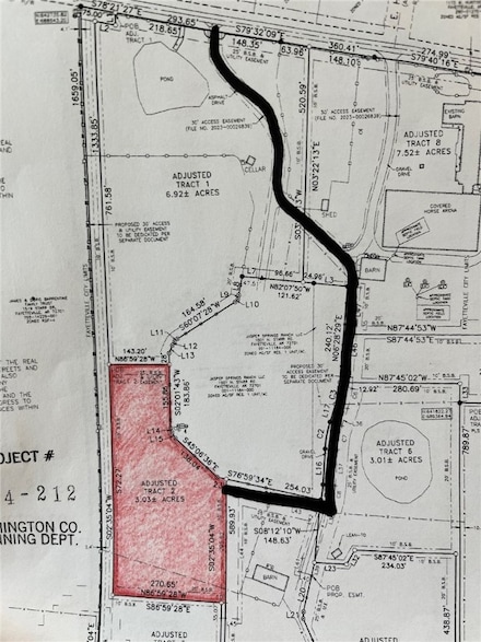 Tract 2 N Starr Dr, Fayetteville, AR 72701