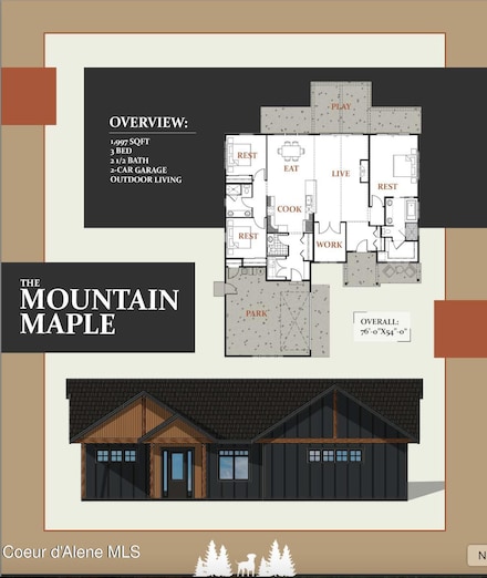 Lot 1 Blk 1 Tamarindo Ln, Hayden, ID 83835