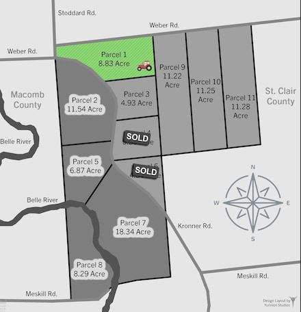 0 00 Weber Rd 4001-001 Parcel 1 Rd Unit 50159551, Columbus, MI 48063