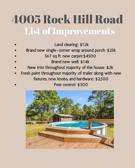 4005 Rock Hill Rd, Defuniak Springs, FL 32435