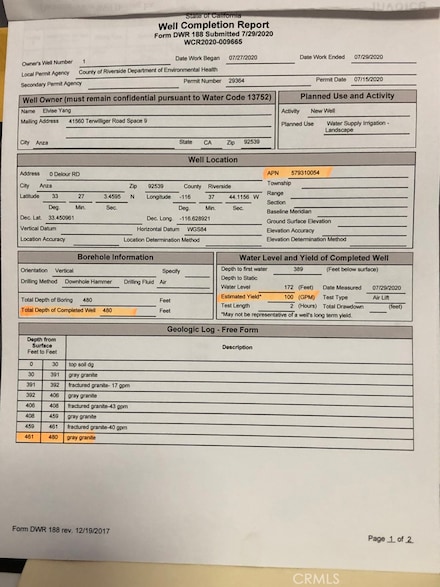0 Trails End Ln Unit SW25064012, Anza, CA 92539