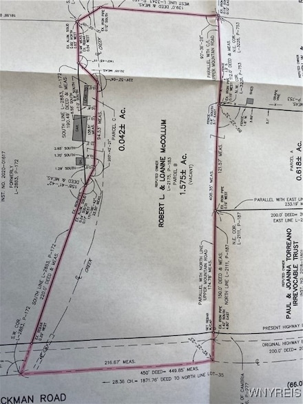 VL Blackman Rd, Cambria, NY 14094