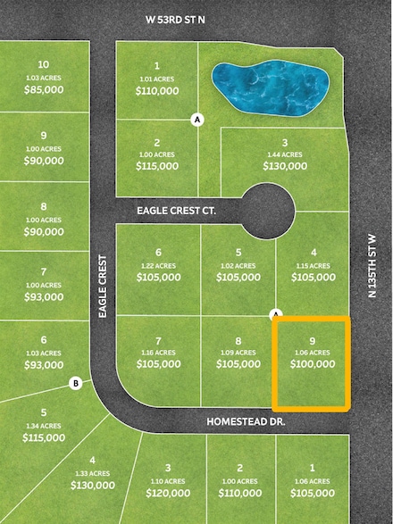 Lot 9 Block A, Maize, KS 67101