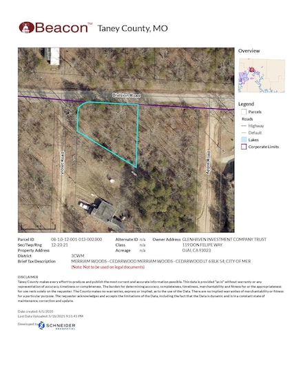 Lot 6 Merriam Woods, Rockaway Beach, MO 65740