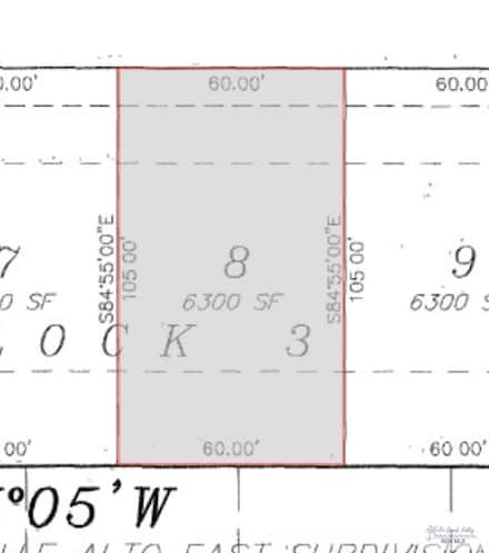 LOT 8 BLK 3 Orchid Dr, Los Fresnos, TX 78566