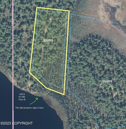 ASLS 91-086 Tract B, Trapper Creek, AK 99683