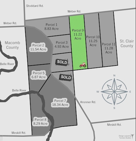 0 00 Weber Rd 4001 - 080 Parcel 9 Rd, Columbus, MI 48063