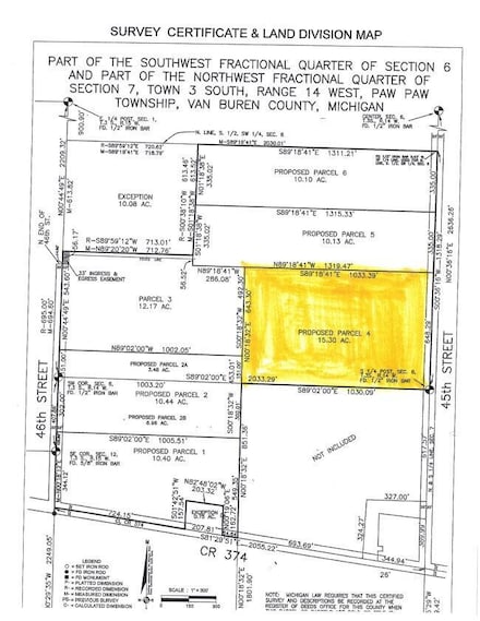 Parcel 4 45th St, Paw Paw Township, MI 49079