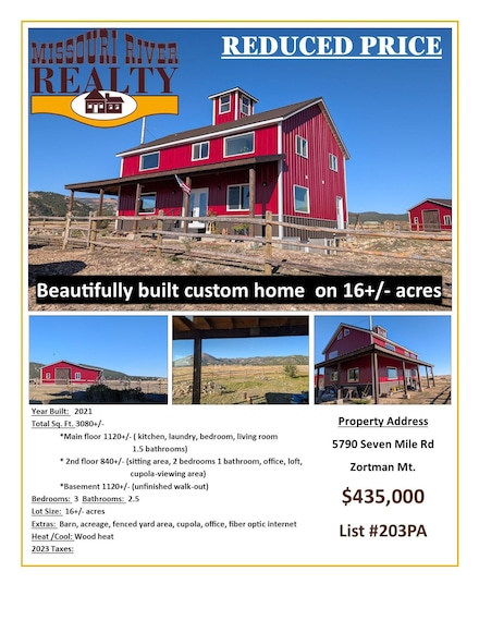 5790 7 Mile Rd, Zortman, MT 59546