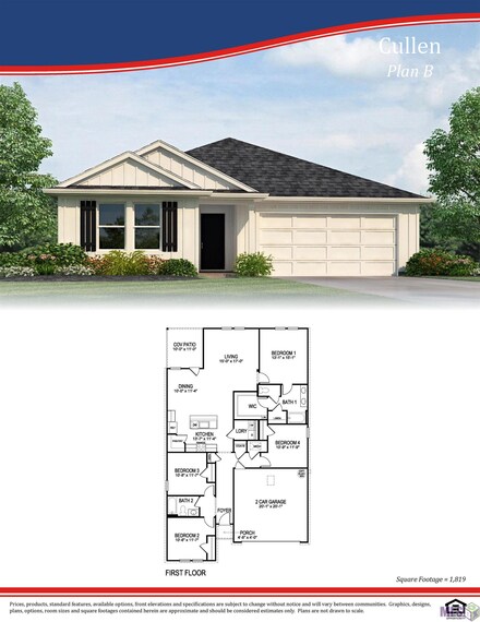 26687 Crossvine Dr, Denham Springs, LA 70726