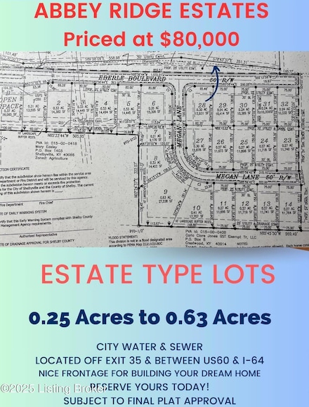 Lot 4 Eberle Blvd, Shelbyville, KY 40065