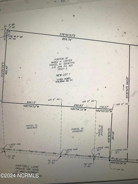 Lot 1 Hartsell Ln, Jackson Springs, NC 27281