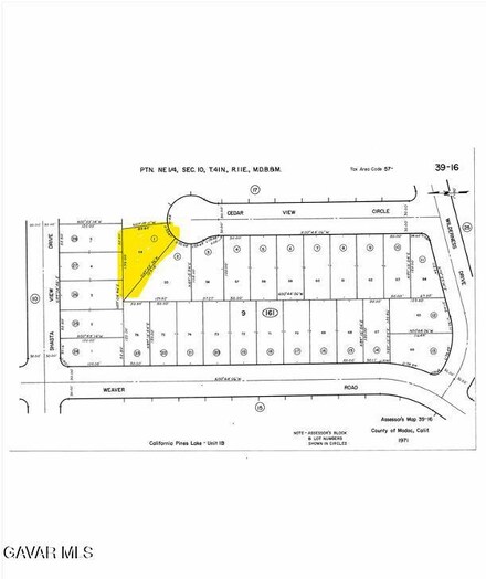 0 Cedar View Cir, California Pines, CA 96101
