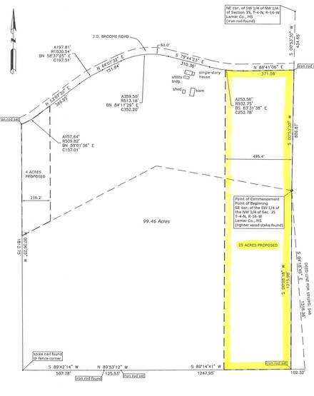 0 J D Broome Rd, Sumrall, MS 39482