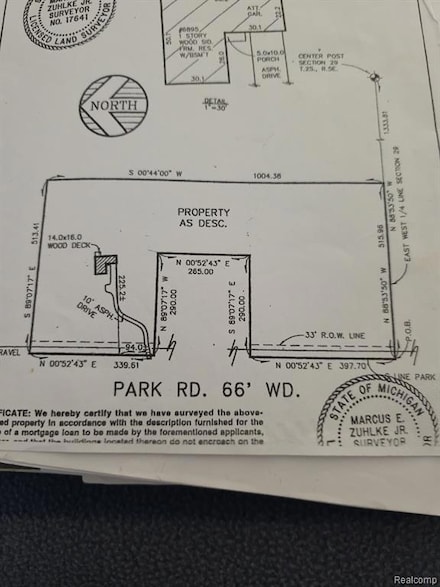 6895 Park Road Park Rd, Scio Township, MI 48103