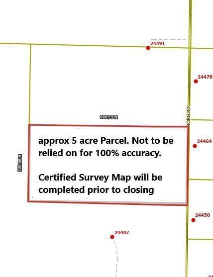 xxxxx Borg Rd, Grantsburg, WI 54840