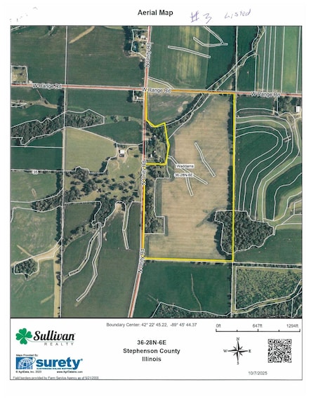 Parcel 3 TBD N Unity & W Range Rd, Lena, IL 61048